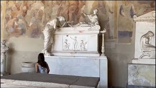 Old Cemetery, The Campo Santo, Camposanto Monumentale, or monumental cemetery - Pisa Italy - ECTV