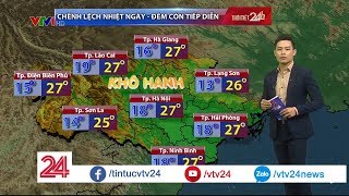 Dự báo thời tiết tuần hanh khô và khuyến cáo sức khỏe - Tin Tức VTV24