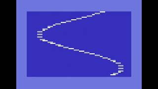 C64 Sine Wave Basic One-Liner... PETSCII enhanced edition 😁