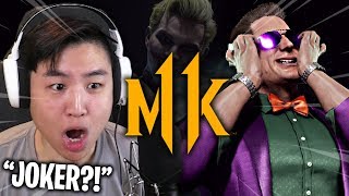 Mortal Kombat 11 - NEW Johnny Cage JOKER SKIN!! [REACTION]