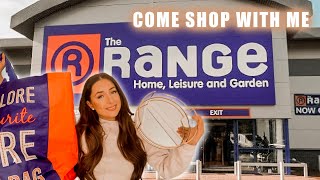 WHAT'S NEW IN THE RANGE! COME SHOP WITH ME TO THE RANGE | NEW IN INTERIOR, GARDEN, HOMEWARE