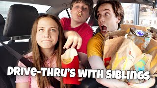Drive Thru's With Siblings Be Like 😂
