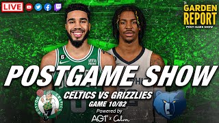LIVE Garden Report: Celtics vs Grizzlies Postgame Show
