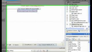 25 - ASP.NET Compare Validator