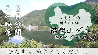 福智山ダム（深緑と水面と編）20分【のおがた癒されTIME】