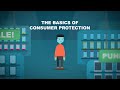 The basics of consumer protection