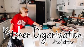 KITCHEN DECLUTTER + ORGANIZATION IDEAS 2021 | CLEAN & ORGANIZE MY KITCHEN WITH ME