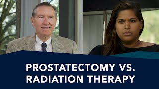 Radiation vs. Surgery for Prostate Cancer | Ask a Prostate Expert, Mark Scholz, MD