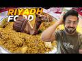 48 Hours Food Tour in Riyadh Saudi Arabia | Camel Kabsa, Mama Noura, Boulevard and shawaya chicken