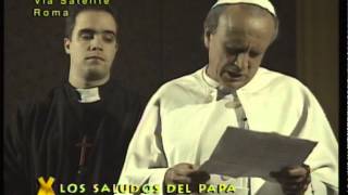 Los Saludos del Vaticano por los 1500 programas - Video Match 1997