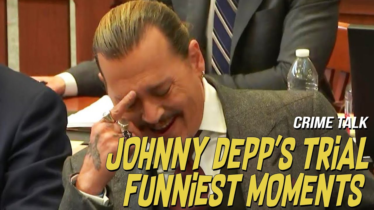 Johnny Depp's Trial Funniest Moments - YouTube