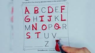 abc a to z alphabets tracing writing and reading| abcd letters a to z | how to write a to z abc