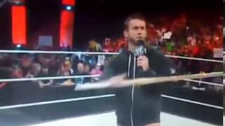 WWE RAW 9 2 13   CM Punk addressed Paul Heyman and Curtis Axel FULL SEGMENT 02 September,2013 HQ