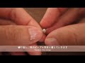 diy✳︎ easy simple beads blacelets tutorial シンプル簡単♢ビーズブレスレットの作り方♪淡水パール マンテル ビーズアクセサリーhow to makeテグス編み