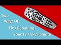 Two Ways To Fix Broken Sky Remote Cheap!