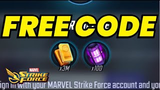 FREE GOLD \u0026 POWER CORES! CLAIM NOW \u0026 DO NOT MISS OUT! CRUCIBLE | JAN 2025 | MARVEL Strike Force