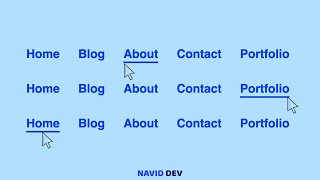 Create Underline Link Hover Effect – CSS Only