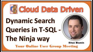 Dynamic Search Queries in T SQL The Ninja way | Advanced Dynamic TSQL| Dynamic sql query