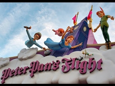 Peter Pan's Flight Full Ride Magic Kingdom Walt Disney World HD POV ...