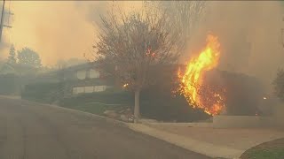 Latest on California wildfires with more concerning strong winds on the way