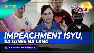 Status ng impeachment complaints vs VP Sara Duterte, malalaman sa pagbalik ng Kongreso sa Lunes