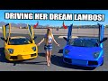 She Drives Her Dream Lamborghinis (New Favorite Picked)