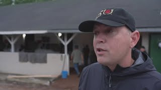 Chad Brown discusses 'wet track' and how Kentucky Derby contenders will feel