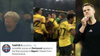 Football community reacts to Borussia Dortmund Epic comeback to break Bayern 8 Match winning streak