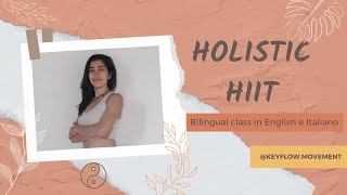 Full Body Yoga Hiit Home Workout // Holistic Hiit Allenamento a casa