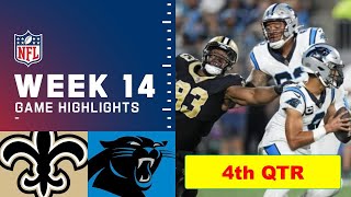 Carolina Panthers vs. New Orleans Saints Full Highlights 4th QTR | NFL Week 14, 2023