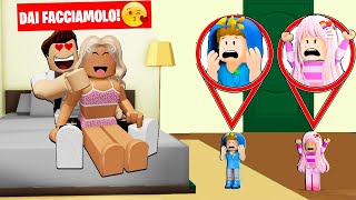 SPIO LE COPPIETTE CHE FANNO L'AMORE DA PICCOLISSIMI CON LA MIA RAGAZZA SU BROOKHAVEN ROBLOX!!