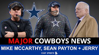 Cowboys News: Mike McCarthy SOUNDS OFF On Jerry, Sean Payton & Dan Quinn + Cheerleader Settlement