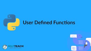 2.4.1 User defined functions | Chapter 2 Functions | PYTHON CLASS 12