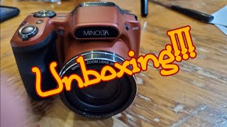 Unboxing of Minolta MN35Z Camera.