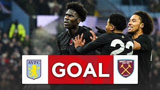 GOAL | Amadou Onana | Aston Villa v West Ham | Third Round | Emirates FA Cup 2024-25