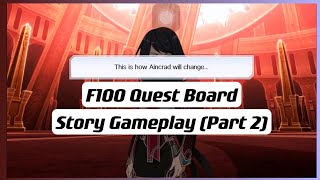 【SAOIF】F100 Quest Board Story Gameplay - Part 2