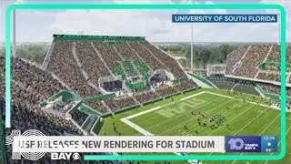 USF releases new renderings of on-campus football stadium