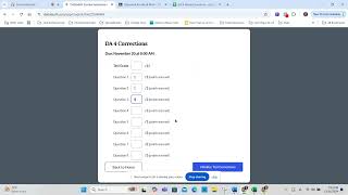 DA 4 Delta Math Test Corrections Set Up Video Tutorial