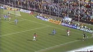 Milan 5 Real 0 - 0 (2° Rijkaard) coppa campioni 88/89