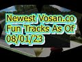 Newest AssettoCorsa Vosan.co Fun Tracks - 08/01/23 - Track Tours By Grime