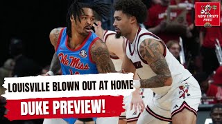 Louisville falls to Ole Miss, previewing Duke and how might a down ACC impact UofL?