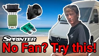 Does Your Dash Fan Blower Motor Work On All Speeds?
