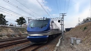 HOT7000系 特急 スーパーはくと 芦屋駅 → さくら夙川駅