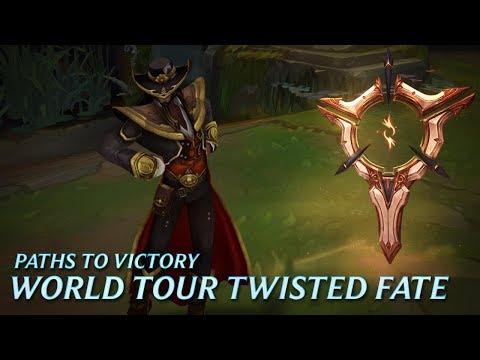 Paths to Victory: World Tour Twisted Fate - League of Legends Paths to Victory: World Tour Twisted Fate - League of Legends