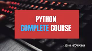 Complete Course with 4 Hands-on Projects for Learning & Mastering Python Programming Language
