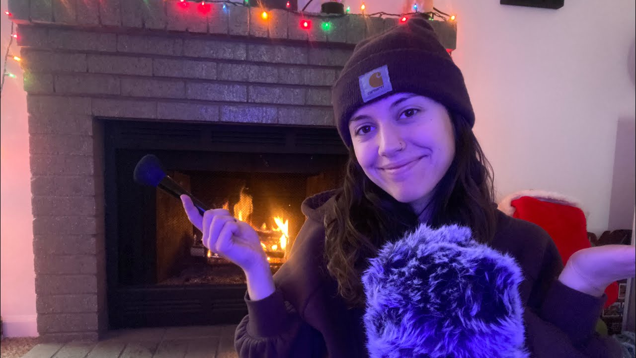 Asmr Mouth Sounds Fluffy Mic Brushing Youtube