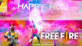 Happy holi special Freefire status🔥video free fire | free fire holi status | holi special editing