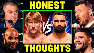 UFC Fighters REACT to Paddy Pimblett vs Benoit St Denis | UFC 329