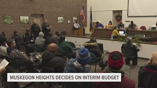 Muskegon Heights council decides on interim budget for the quarter