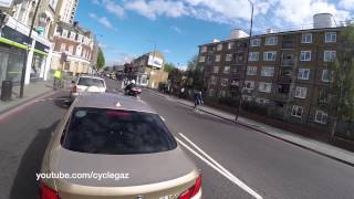 Police Pull Over Red Light Jumping Cyclist